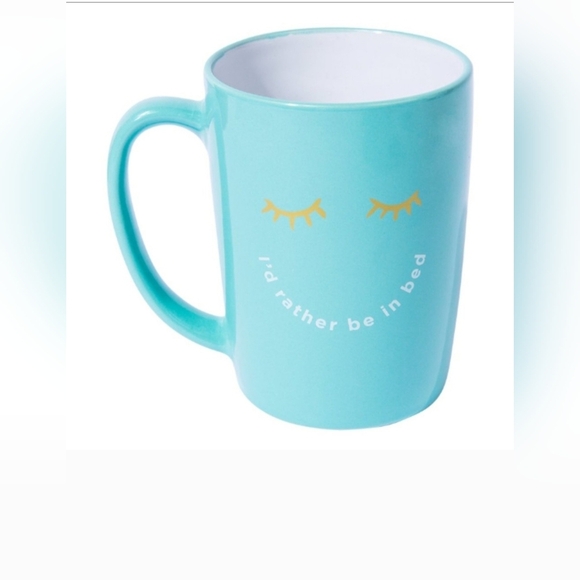 Ayesha Curry Green Teal Mug For Coffee Or Tea with Gold Accents - Picture 5 of 8